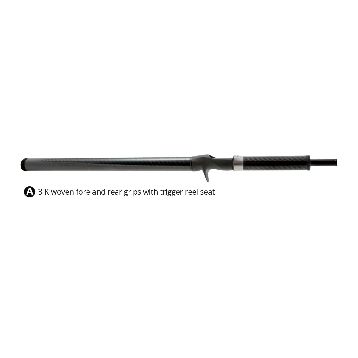 Okuma Guide Select Classic 15-30-Lb Casting Rod, 9-Ft 3-In