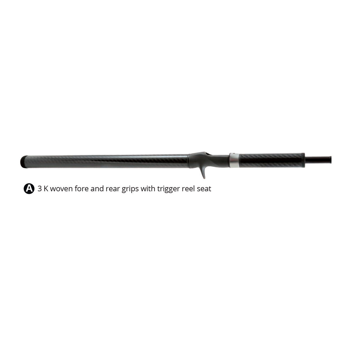 Okuma Guide Select Classic Fishing Pole, 9-Ft 6-In