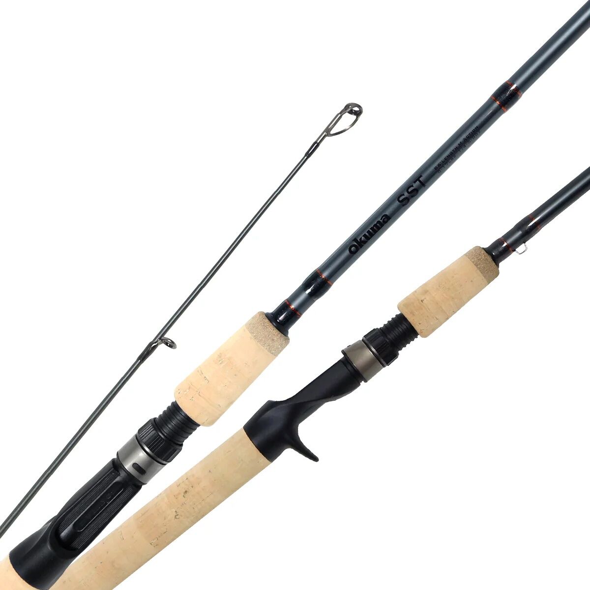 Okuma SST "A" Cork Grip Casting Rod H, 2-Piece, 10 1/2-Ft