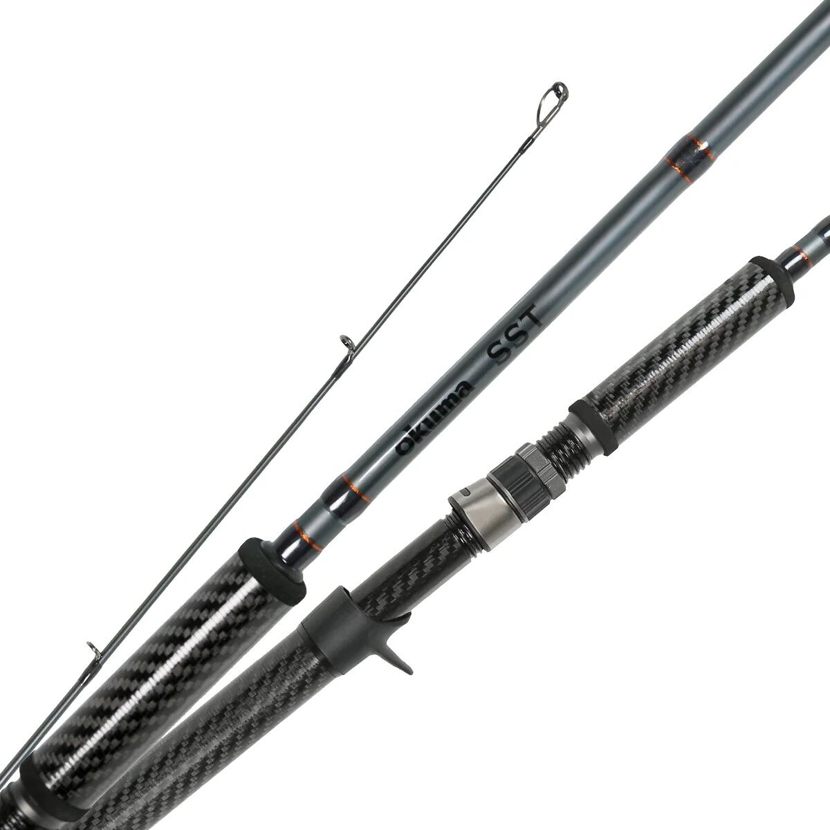 Okuma SST "A" Carbon Grip Casting Rod XH, 2-Piece, 10 1/2-Ft
