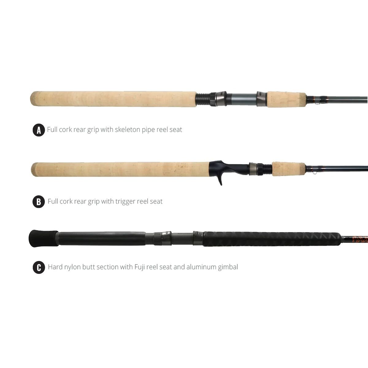 Okuma SST "A" Kokanee And Trout Spinning Rod Ultra Light, 2-Piece, 6 1/2-Ft