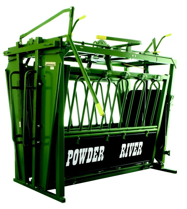 Powder River XL Manual Squeeze Chute Right Side Exit