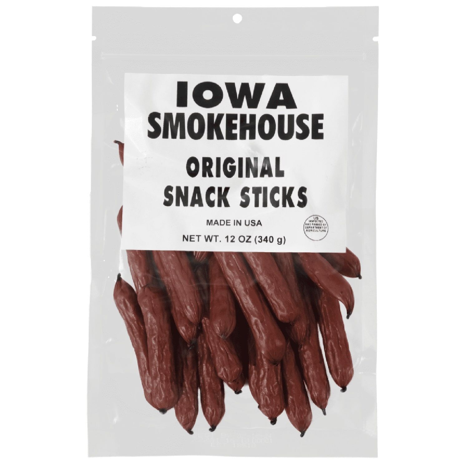 Iowa Smokehouse Original Snack Sticks, 12-Oz