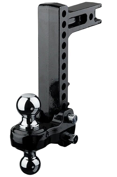 Fastway Slash Steel Ball Mount, 6-In Drop, 2-In Receiver