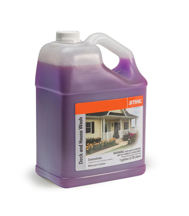 STIHL Deck & House Pressure Washer Detergent, 1 gal.