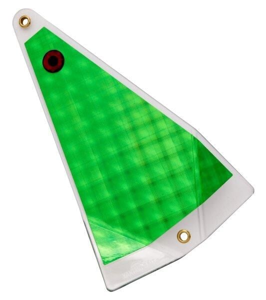 Yakima Bait Big Al's Lime Bomb Fish Flash, 6-In