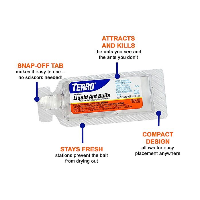 Terro Liquid Ant Baits, 6-Pack